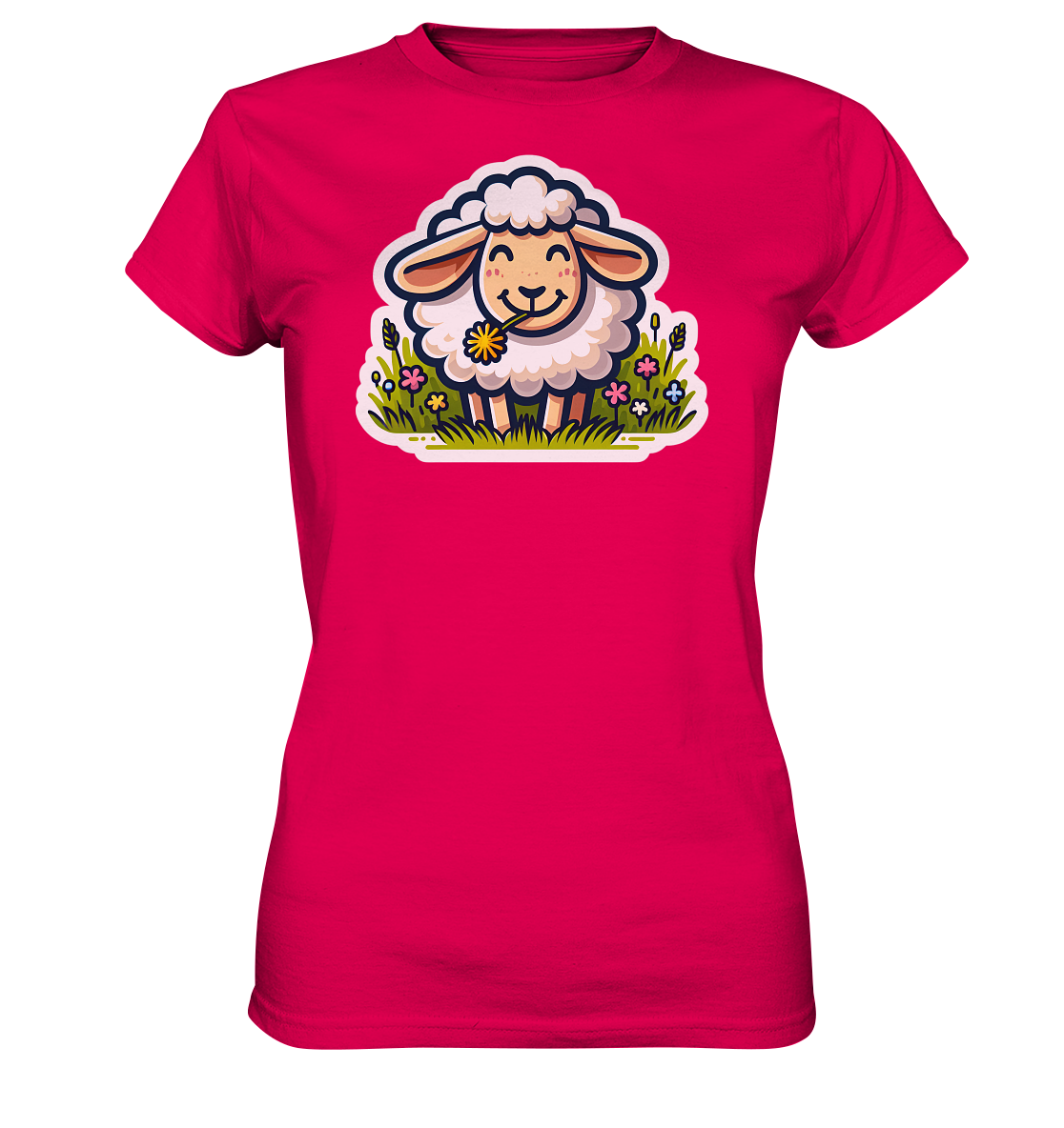 HAPPY SHEEP - Ladies Premium Shirt
