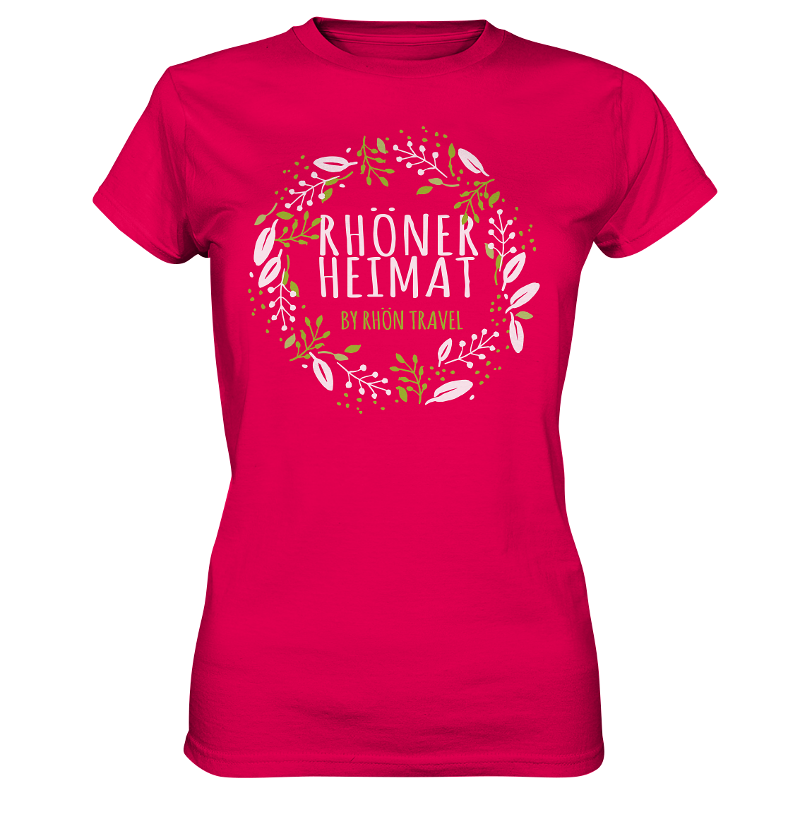 RHÖNER HEIMAT "BLÄTTERKRANZ" - Ladies Premium Shirt