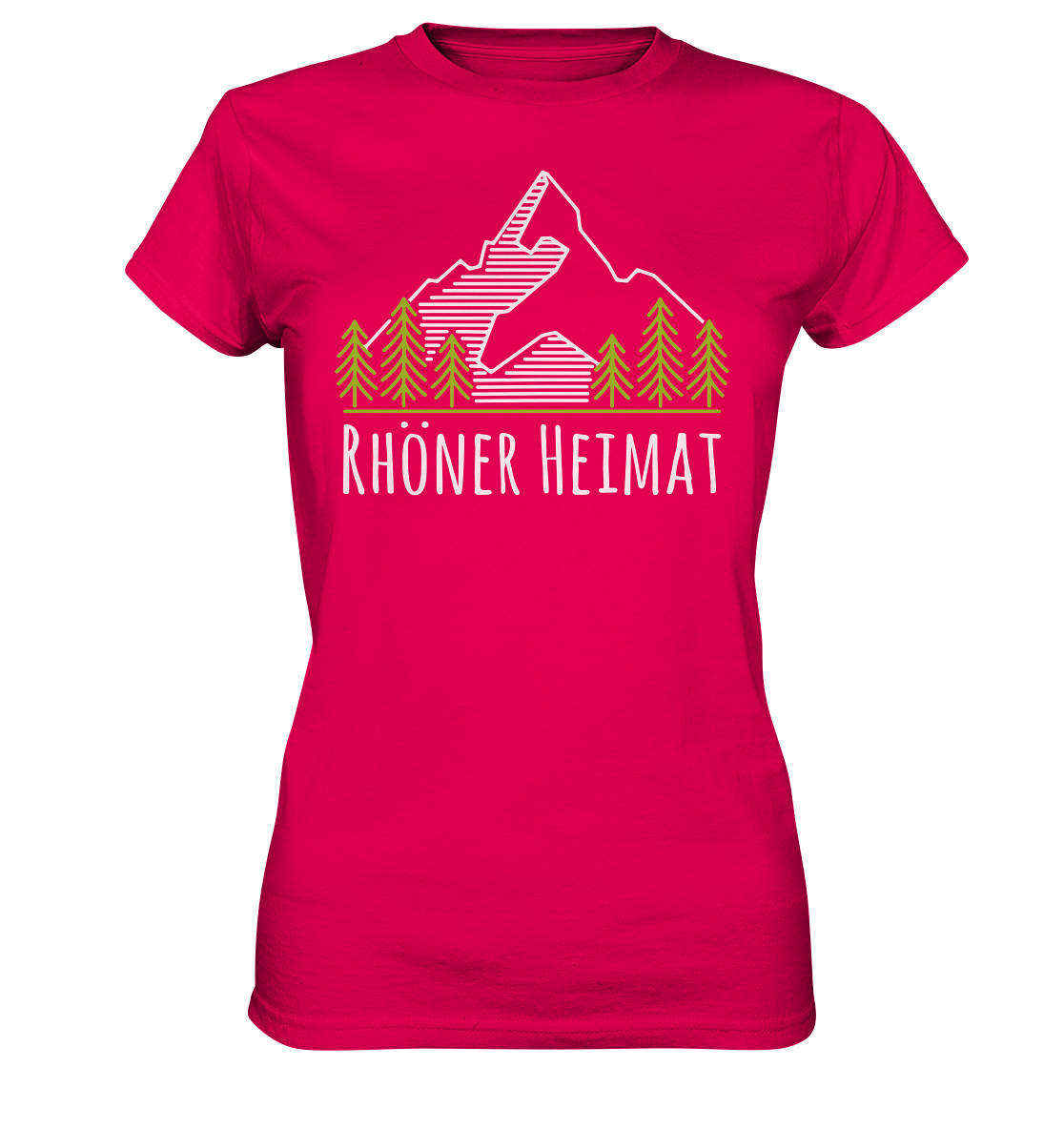 RHÖNER HEIMAT BERG - Ladies Premium Shirt