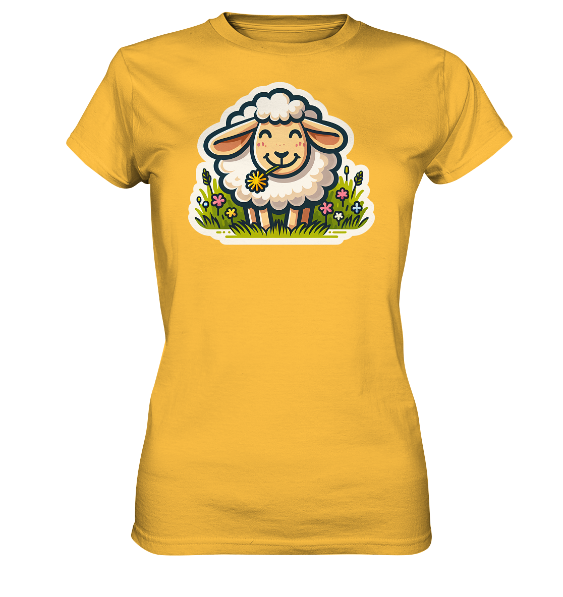 HAPPY SHEEP - Ladies Premium Shirt