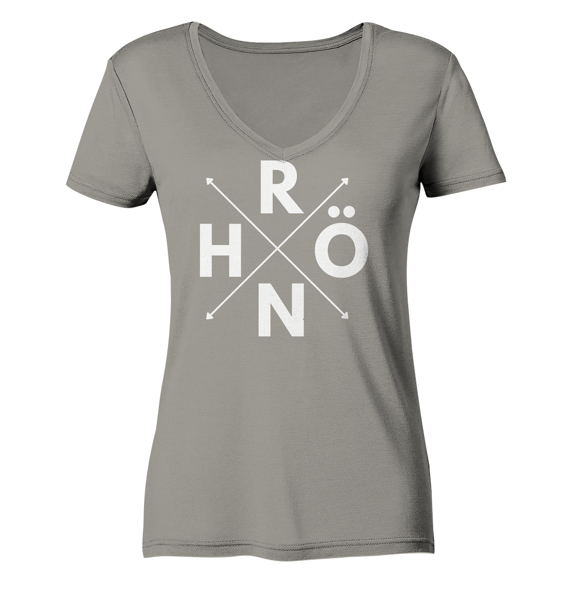 RHÖN im KREUZ - Ladies V-Neck Shirt