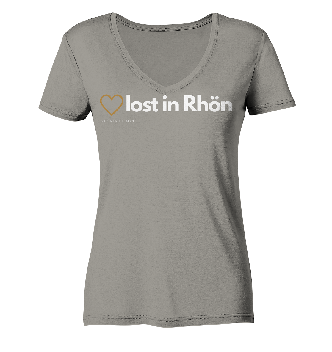 HEART LOST IN RHÖN - Ladies V-Neck Shirt