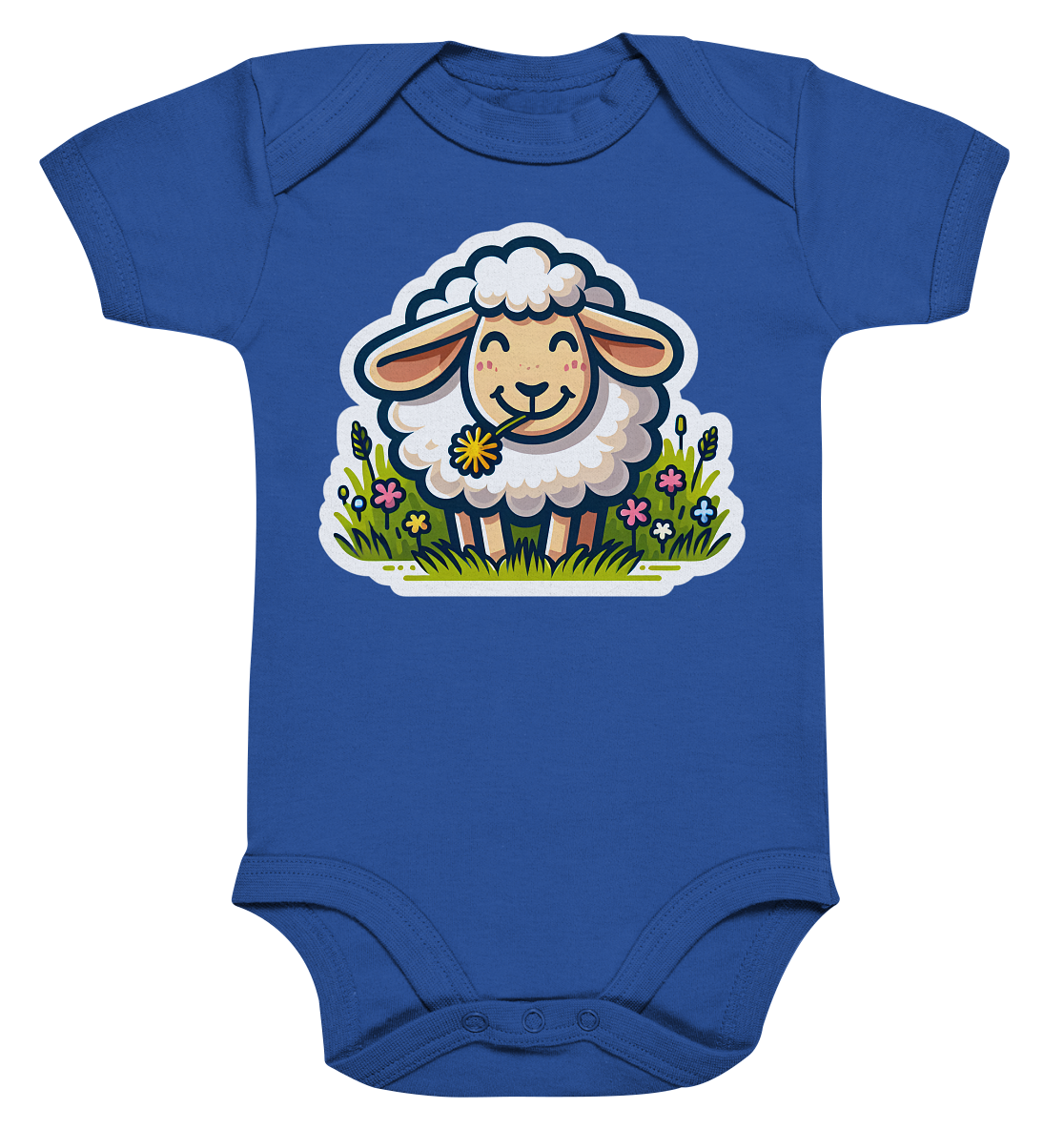 HAPPY SHEEP - Organic Baby Bodysuit