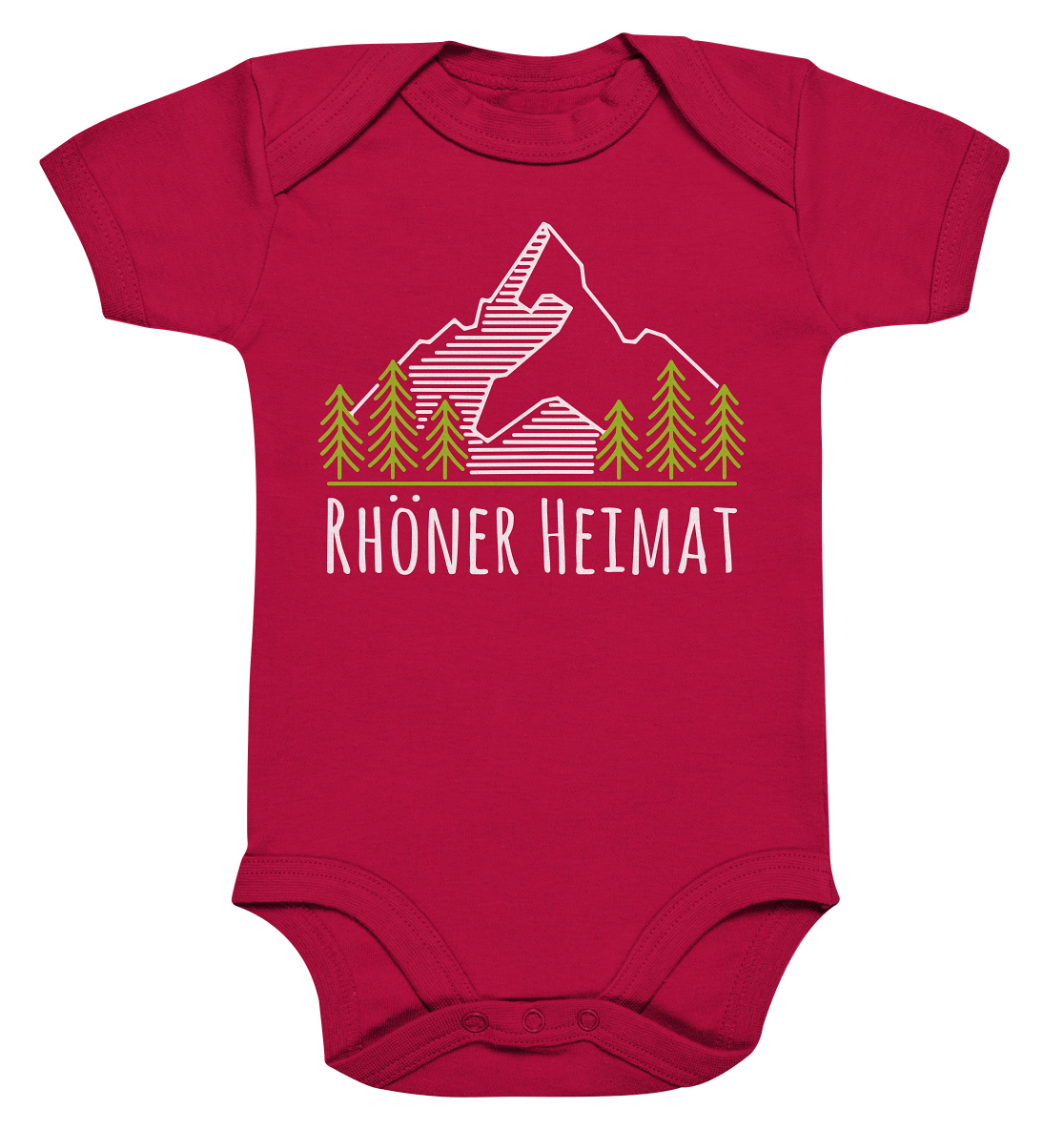 RHÖNER HEIMAT BERG - Organic Baby Bodysuit