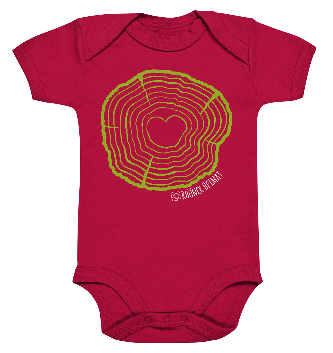 RHÖNER BAUMSCHEIBE - Organic Baby Bodysuit