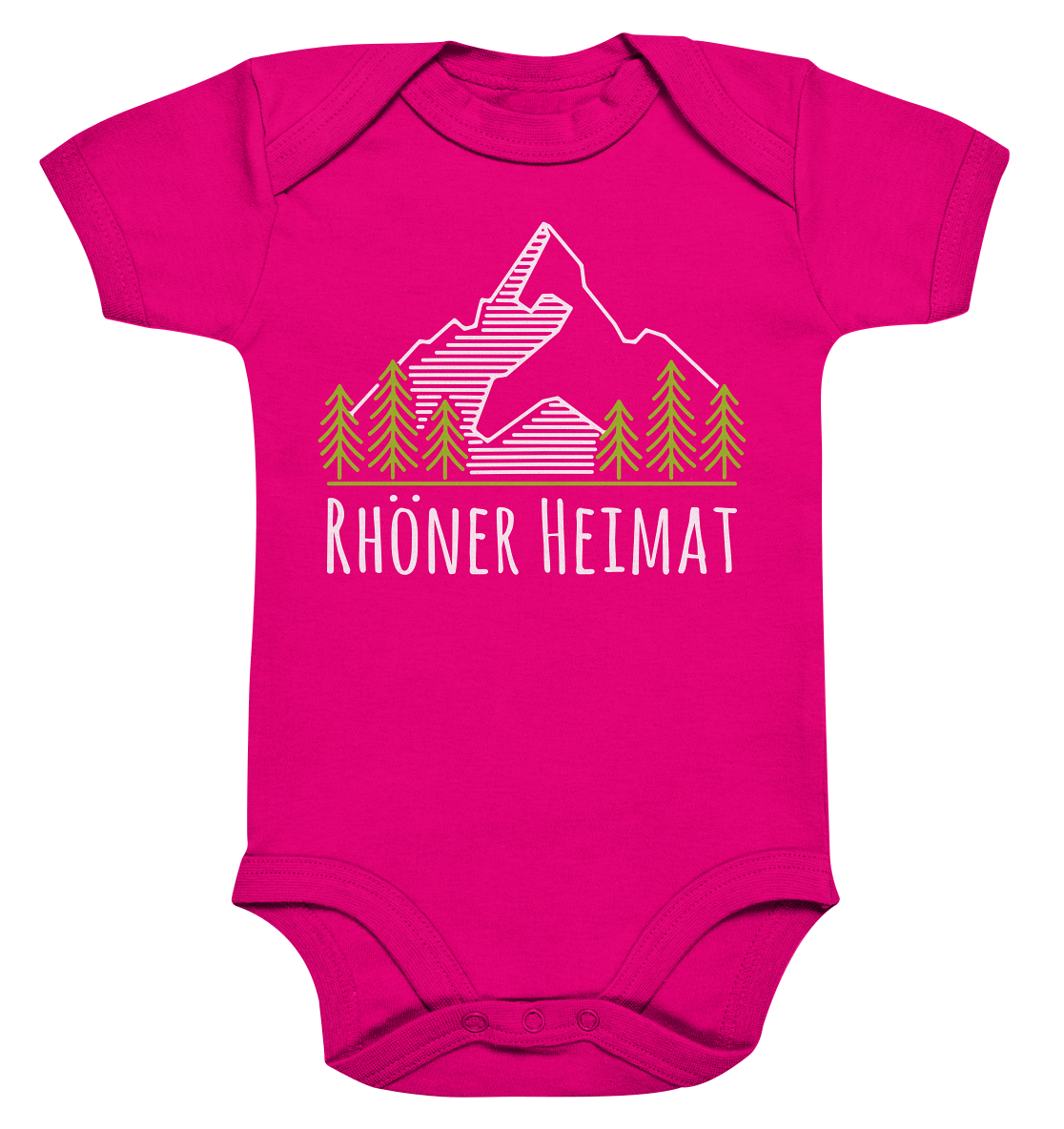 RHÖNER HEIMAT BERG - Organic Baby Bodysuit