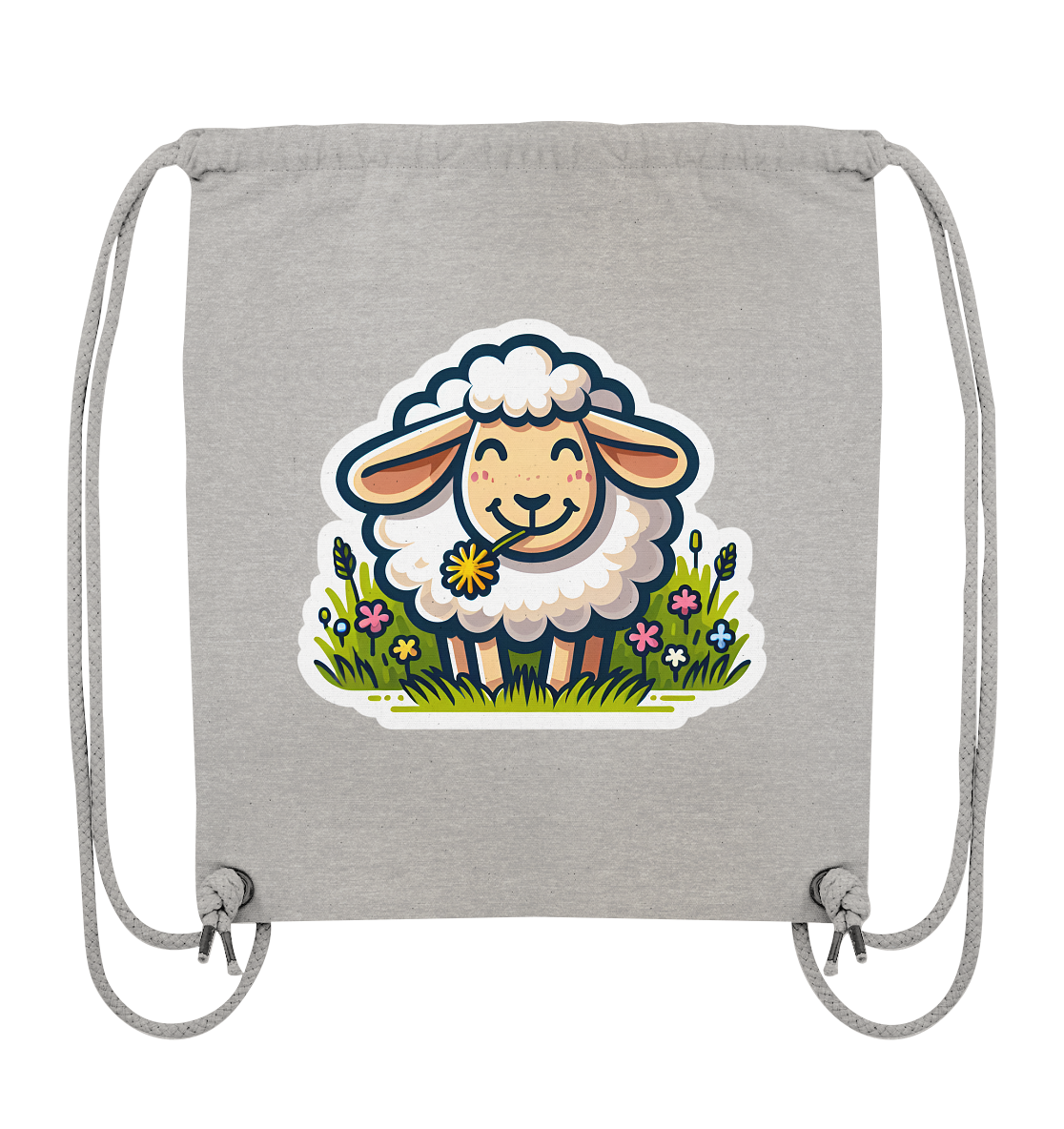"HAPPY SHEEP" - Organic Gym-Bag