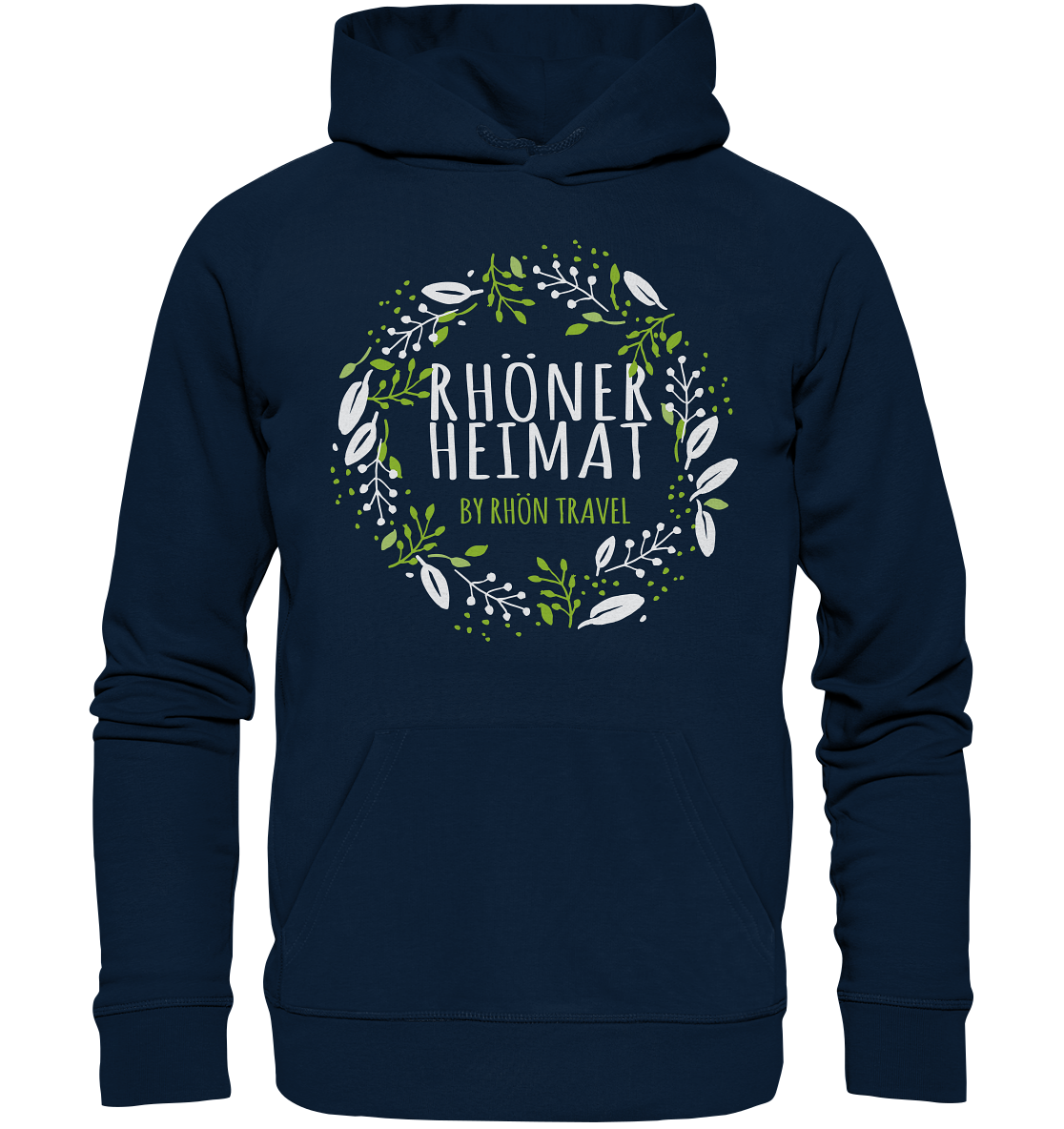 RHÖNER HEIMAT "BLÄTTERKRANZ" - Organic Hoodie