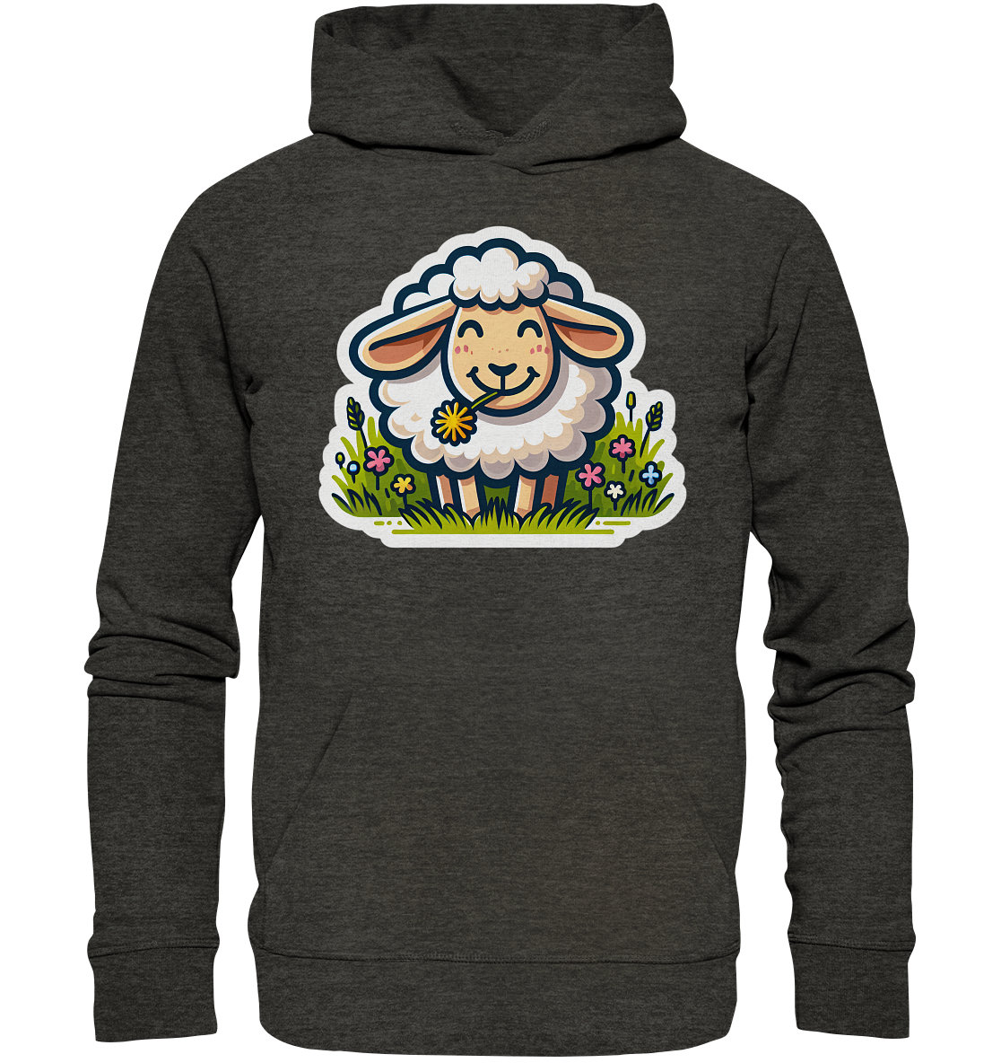 HAPPY SHEEP - Organic Hoodie