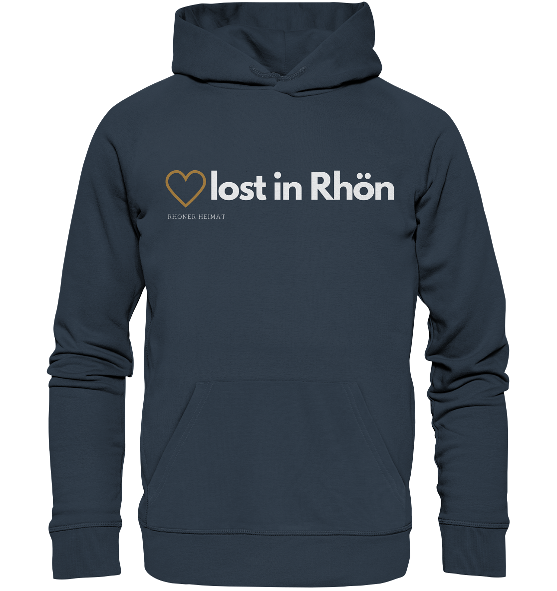 HEART LOST IN RHÖN - Organic Hoodie