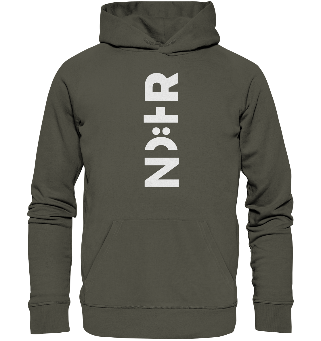 Die RHÖN in HOCH - Organic Hoodie