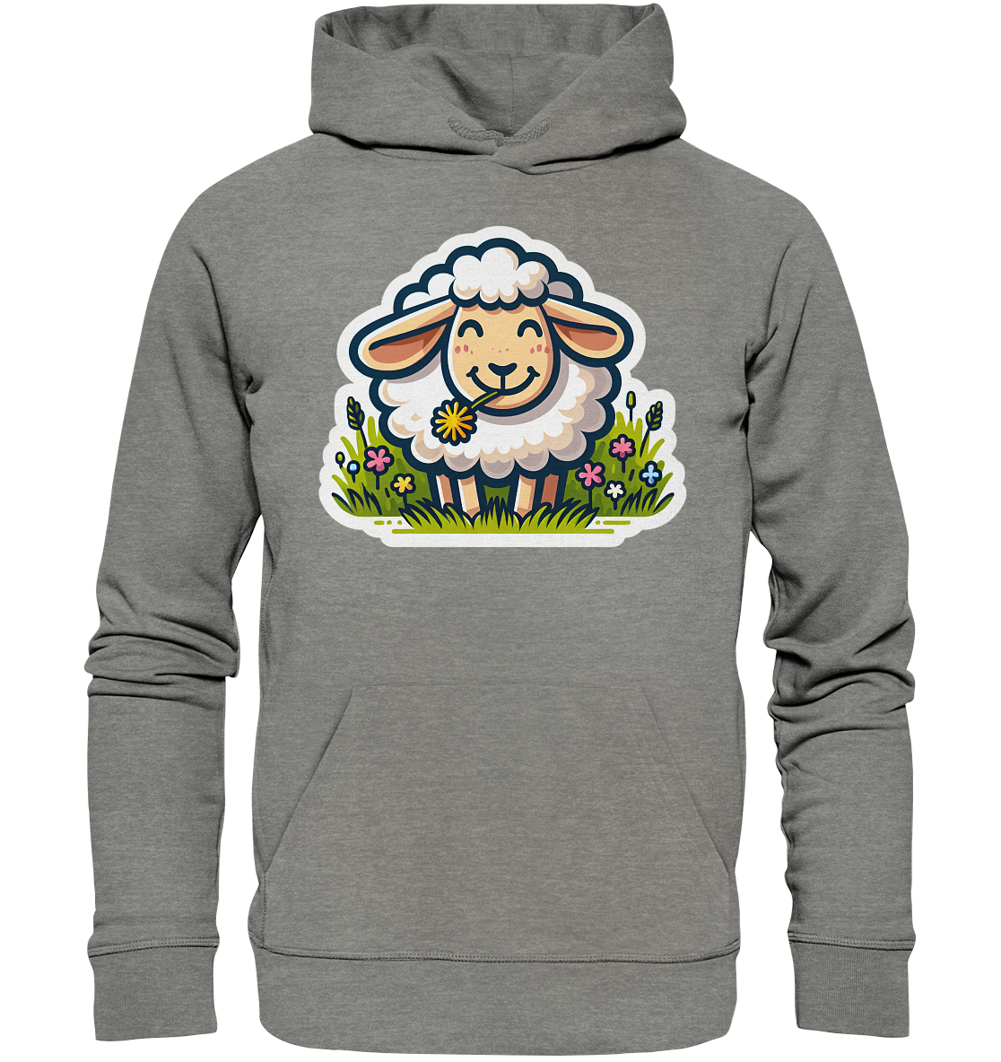 HAPPY SHEEP - Organic Hoodie