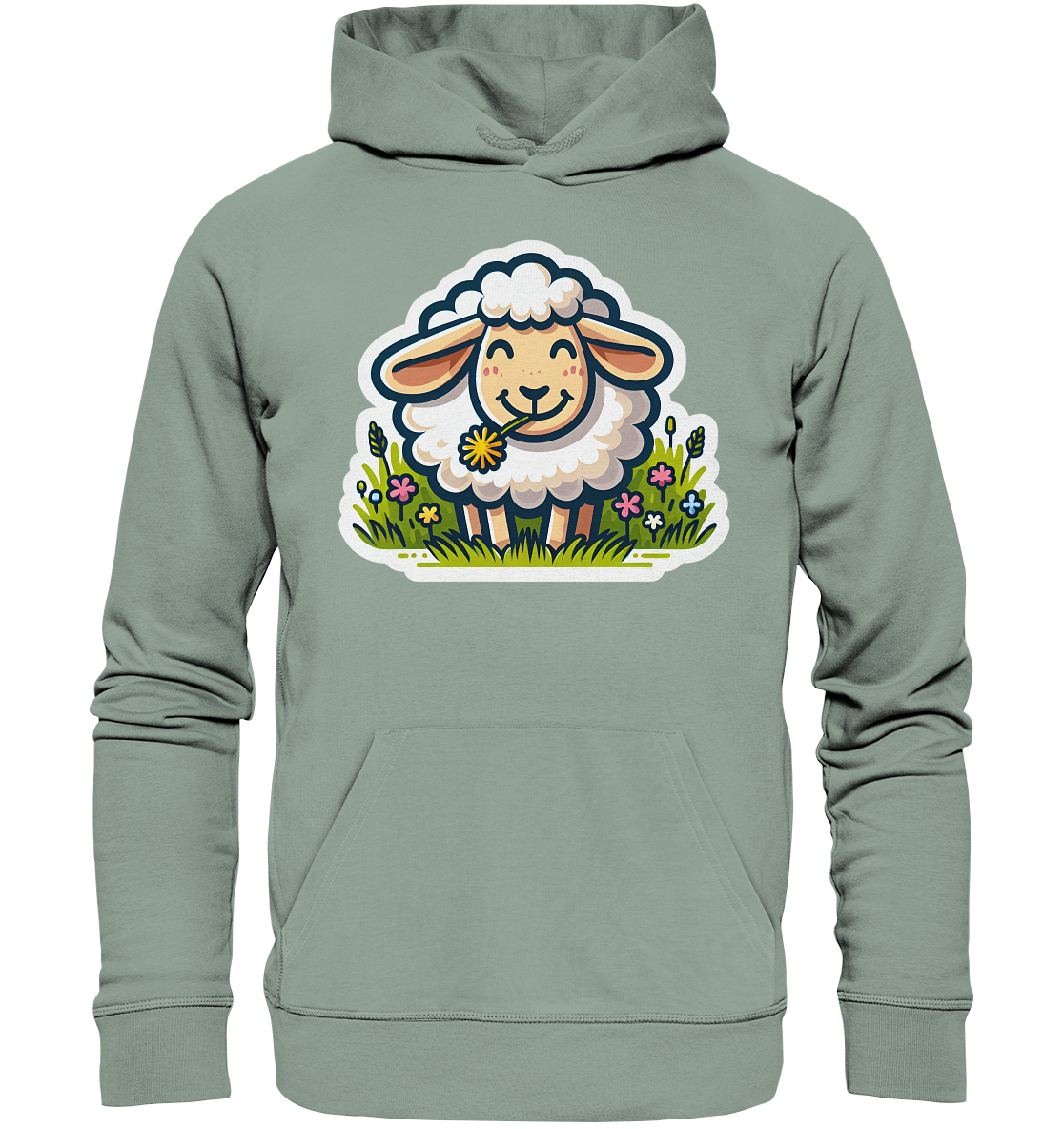 HAPPY SHEEP - Organic Hoodie
