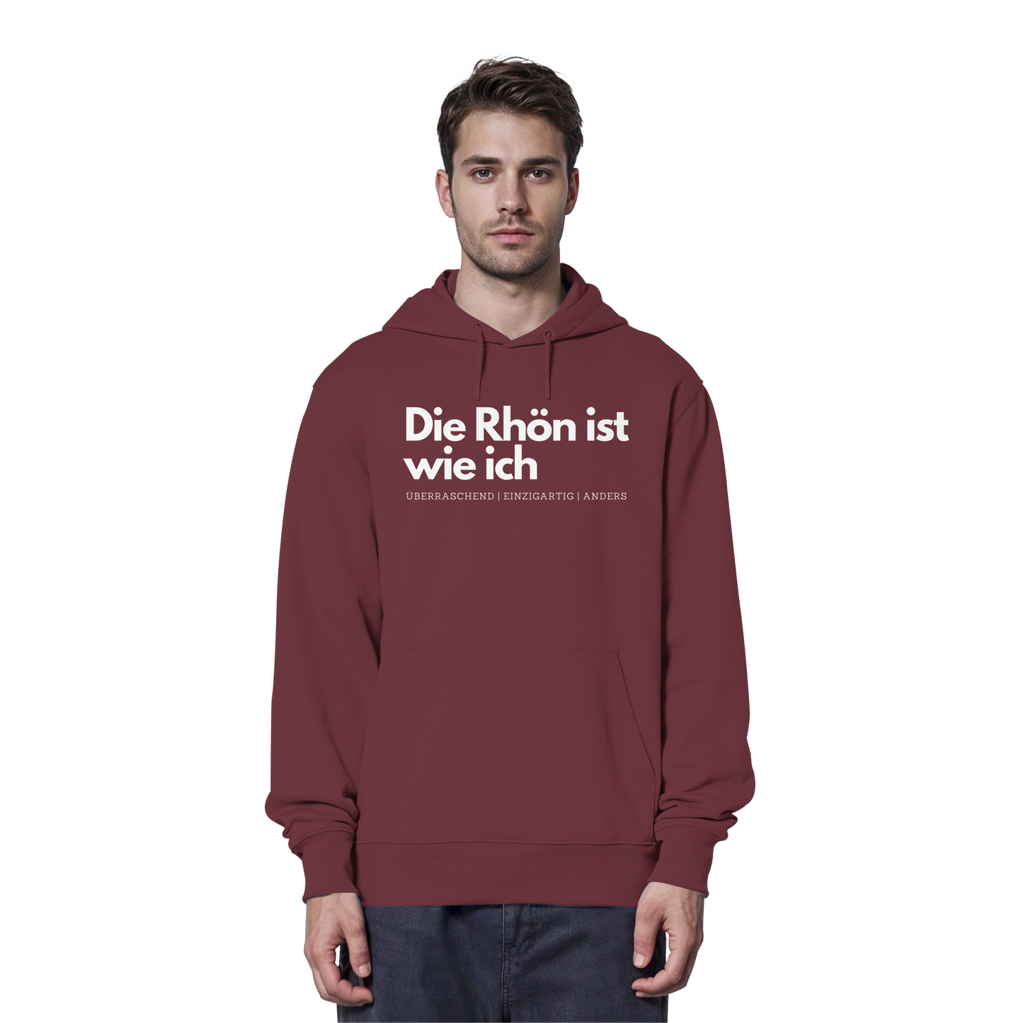 Die Rhön ist wie ich - Organic Hoodie