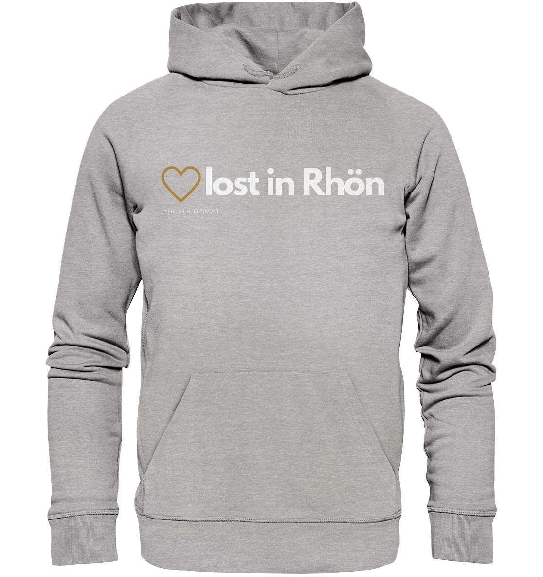 HEART LOST IN RHÖN - Organic Hoodie