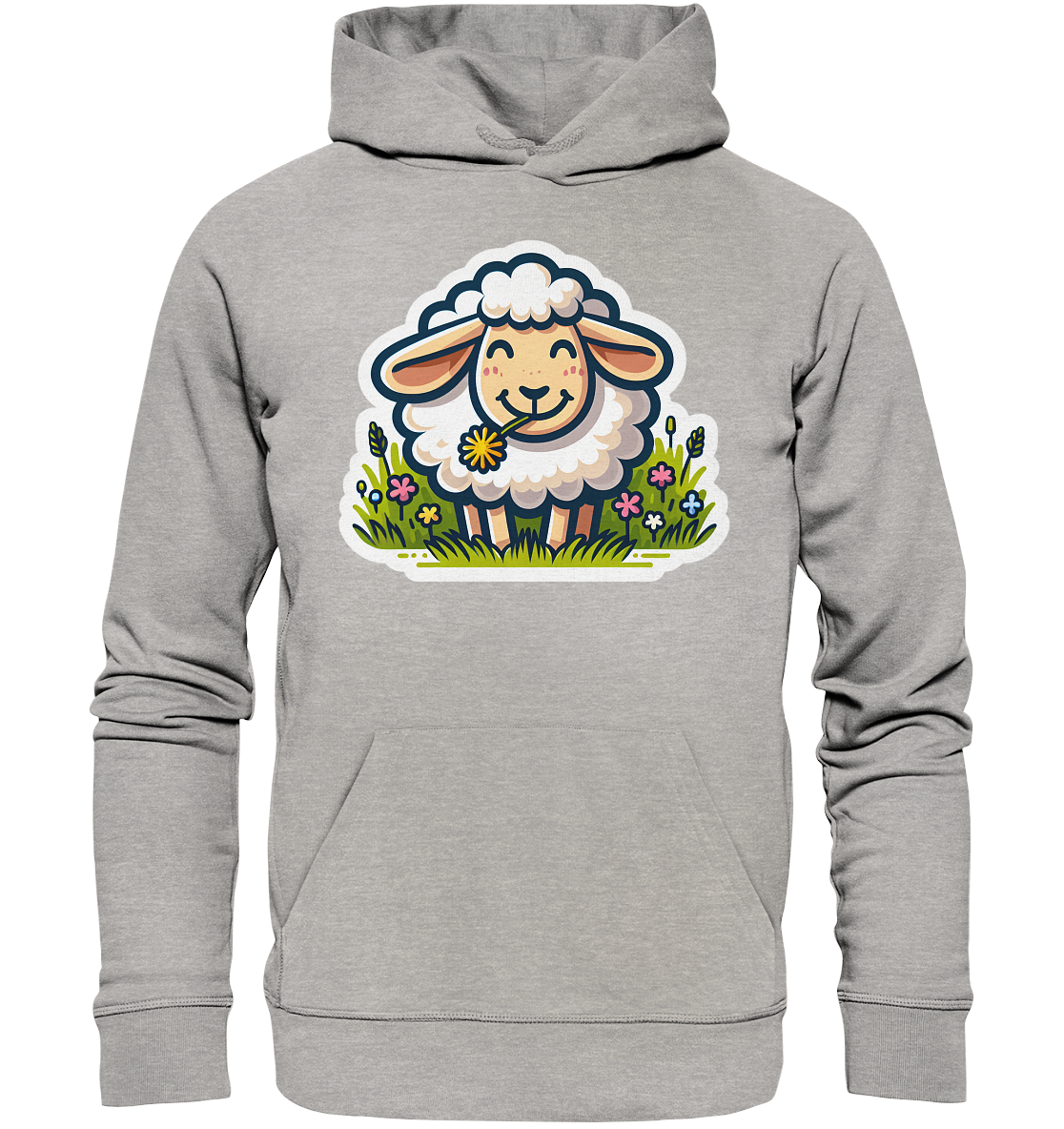 HAPPY SHEEP - Organic Hoodie