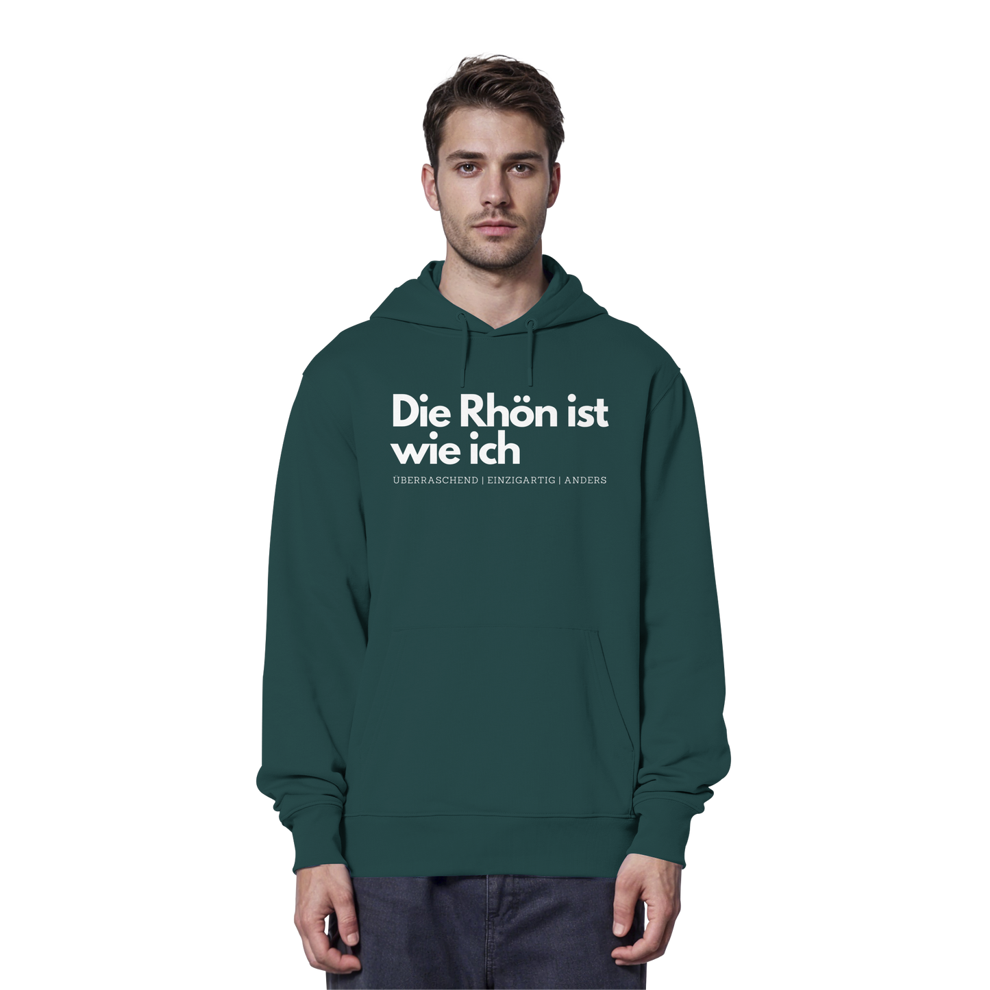 Die Rhön ist wie ich - Organic Hoodie