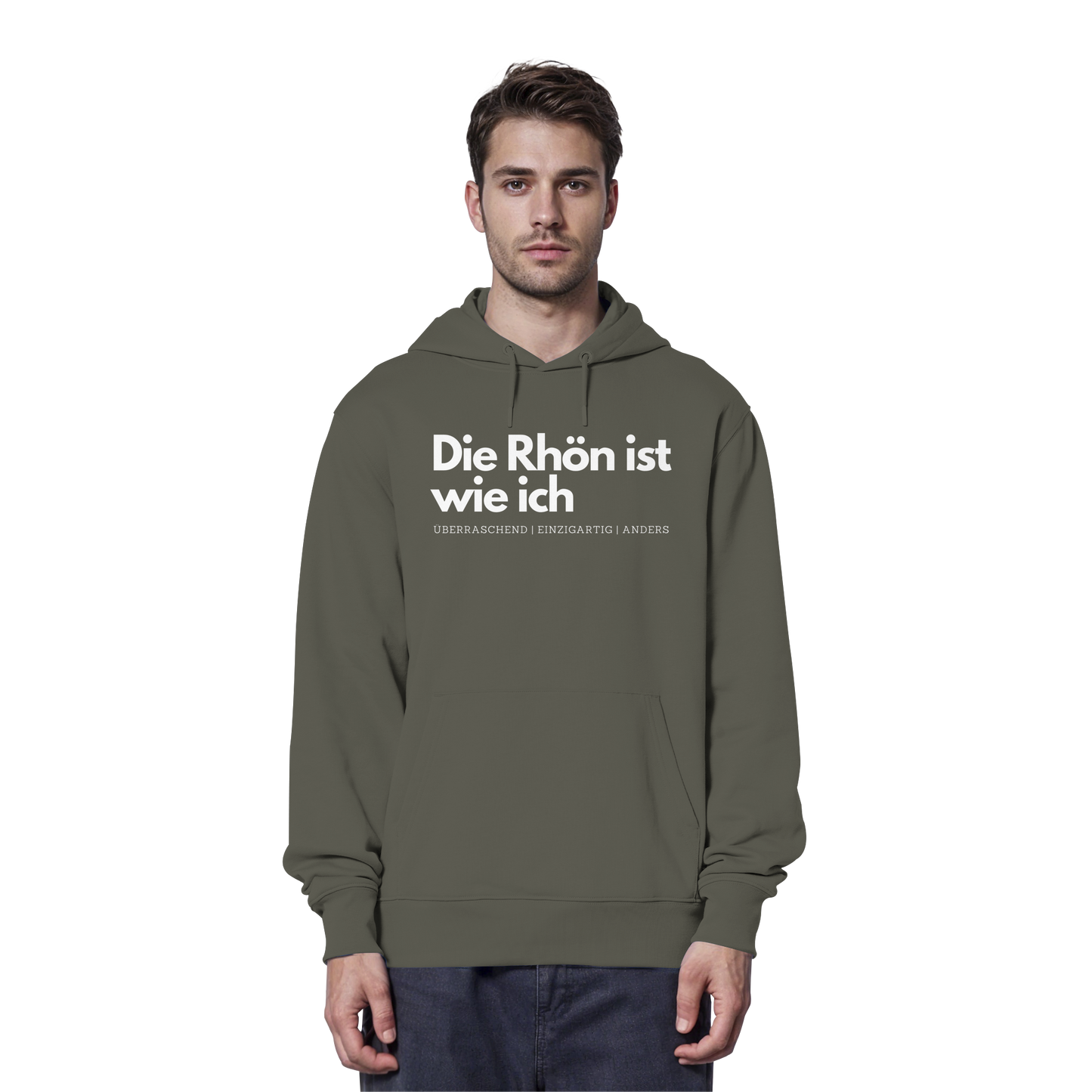 Die Rhön ist wie ich - Organic Hoodie