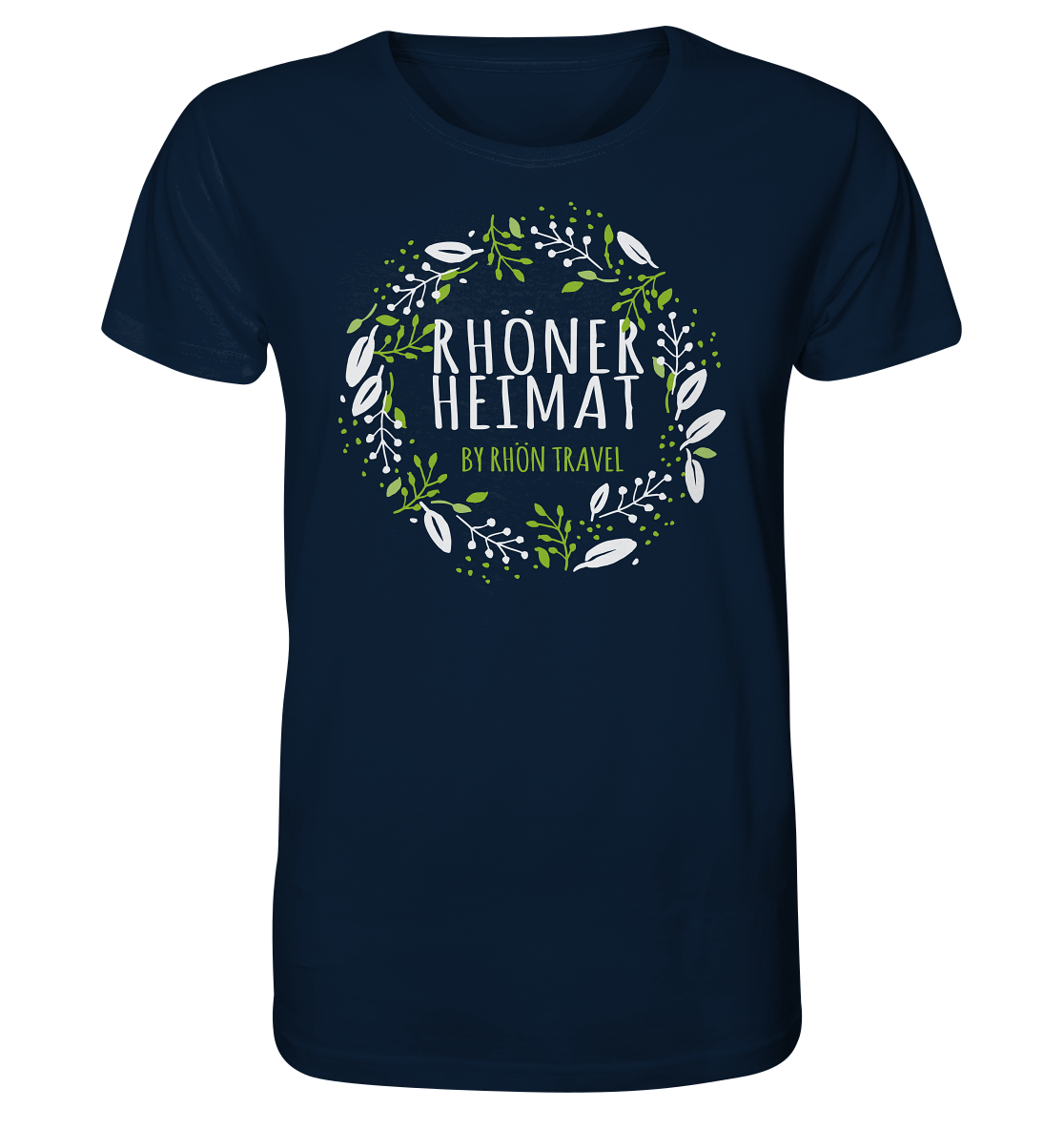 RHÖNER HEIMAT "BLÄTTERKRANZ" - Organic Shirt