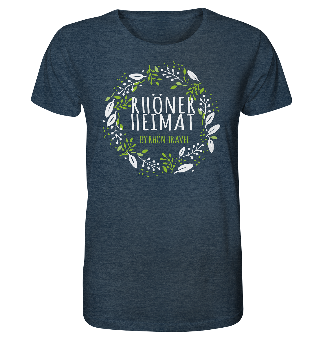 RHÖNER HEIMAT "BLÄTTERKRANZ" - Organic Shirt