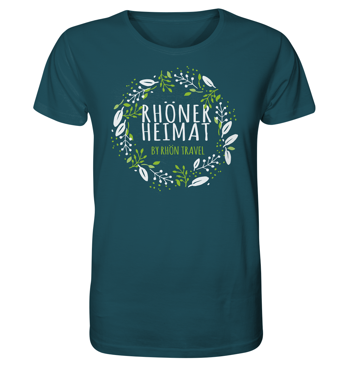 RHÖNER HEIMAT "BLÄTTERKRANZ" - Organic Shirt