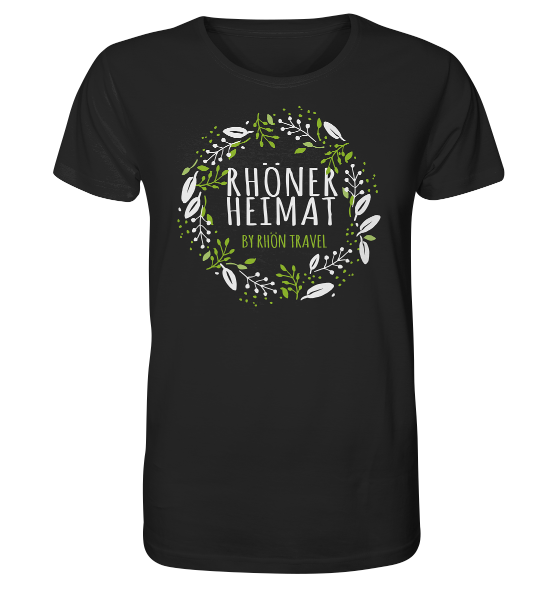 RHÖNER HEIMAT "BLÄTTERKRANZ" - Organic Shirt