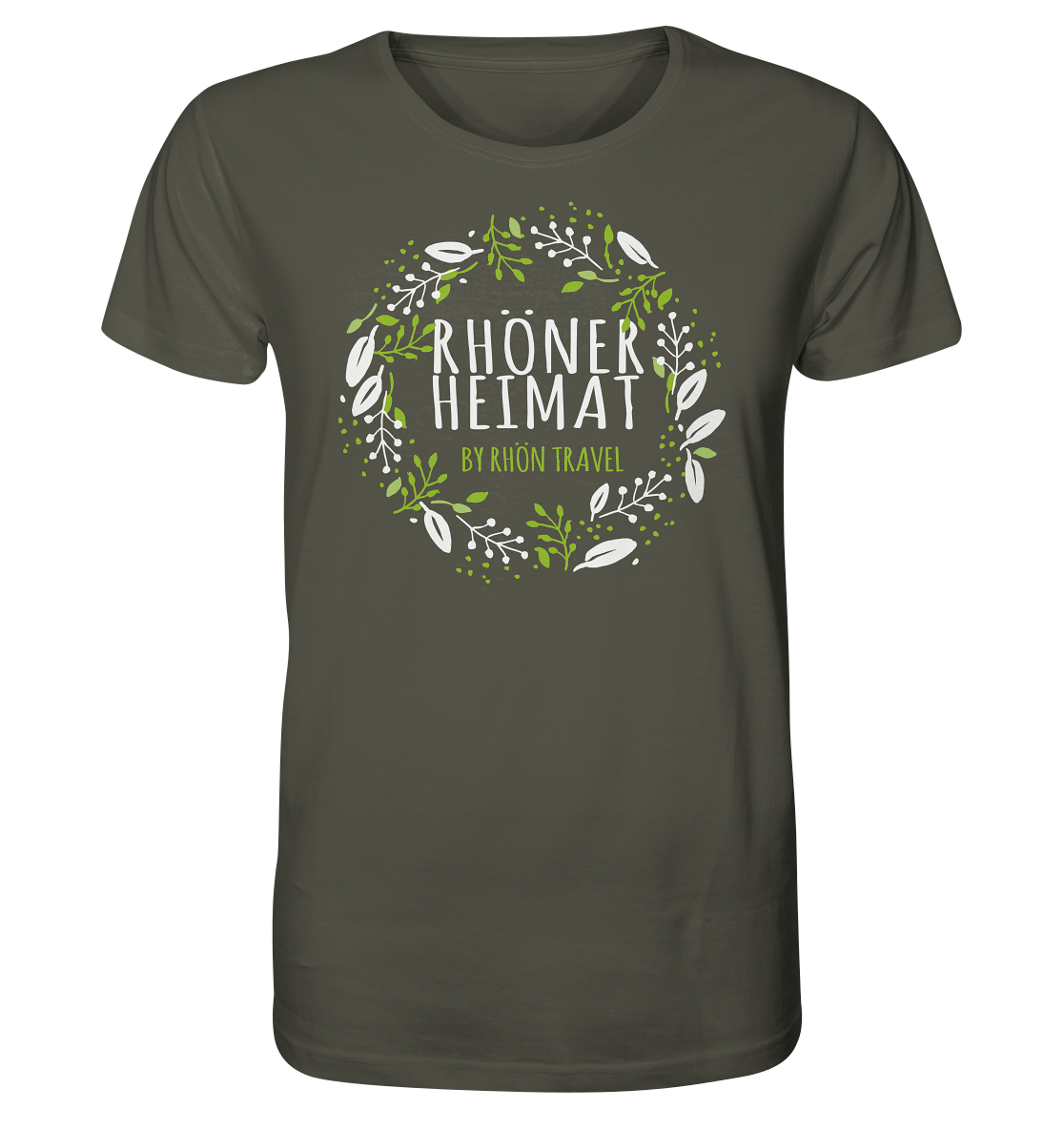 RHÖNER HEIMAT "BLÄTTERKRANZ" - Organic Shirt