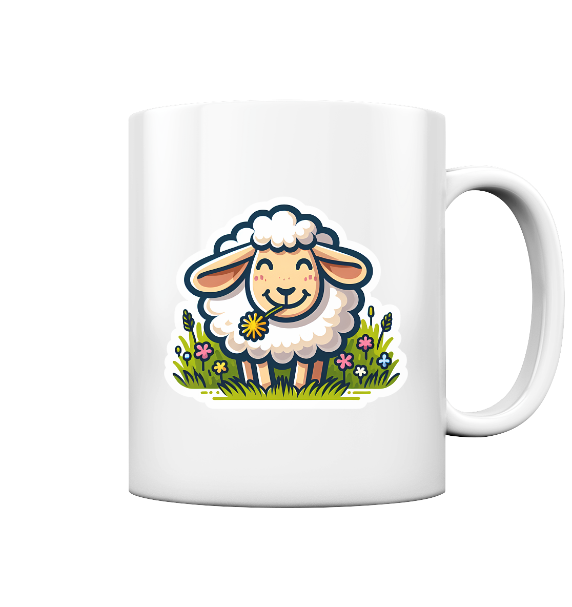HAPPY SHEEP - Tasse glossy