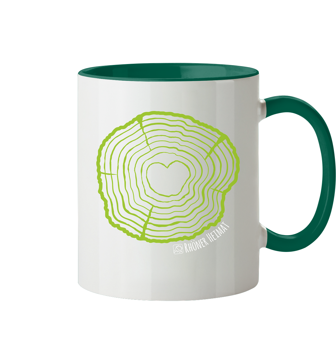 RHÖNER BAUMSCHEIBE - Tasse zweifarbig