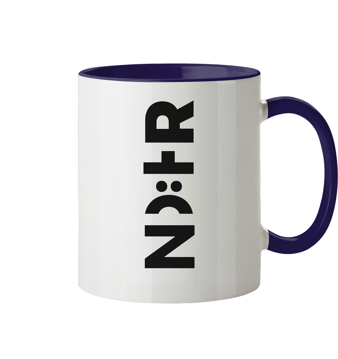 Die RHÖN in HOCH - Tasse zweifarbig