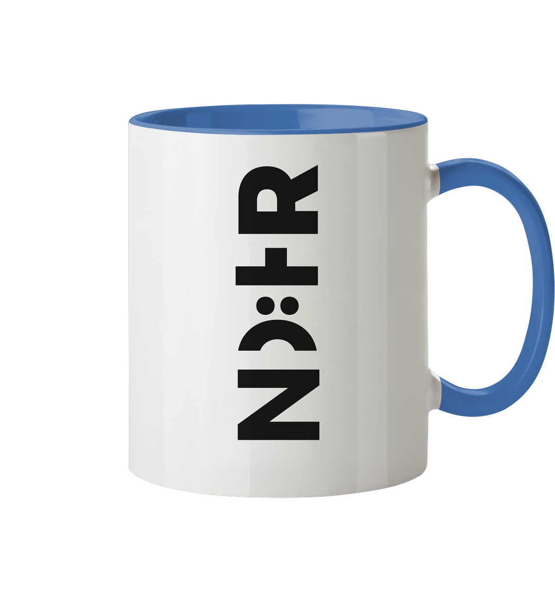 Die RHÖN in HOCH - Tasse zweifarbig