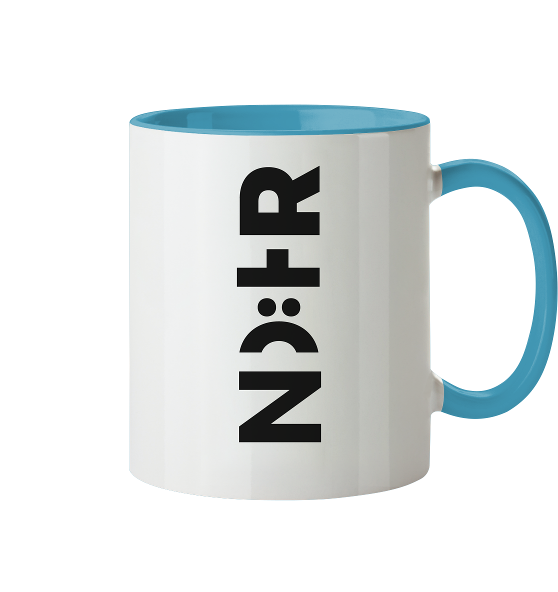 Die RHÖN in HOCH - Tasse zweifarbig