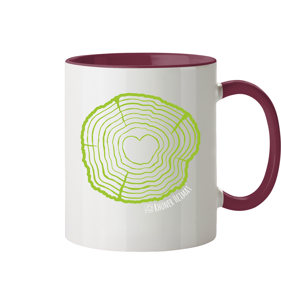 RHÖNER BAUMSCHEIBE - Tasse zweifarbig