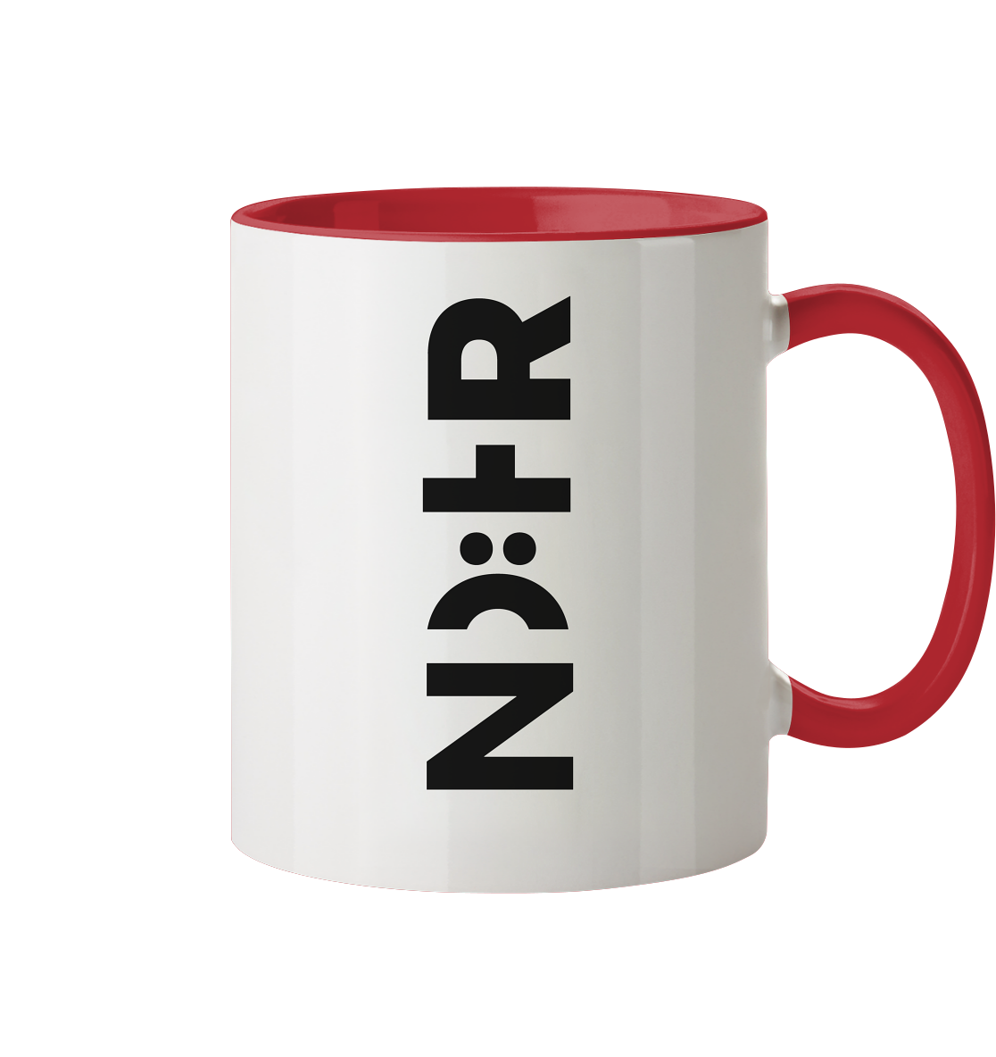 Die RHÖN in HOCH - Tasse zweifarbig