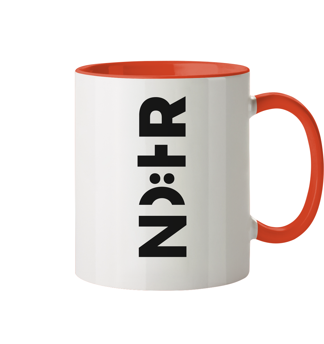Die RHÖN in HOCH - Tasse zweifarbig