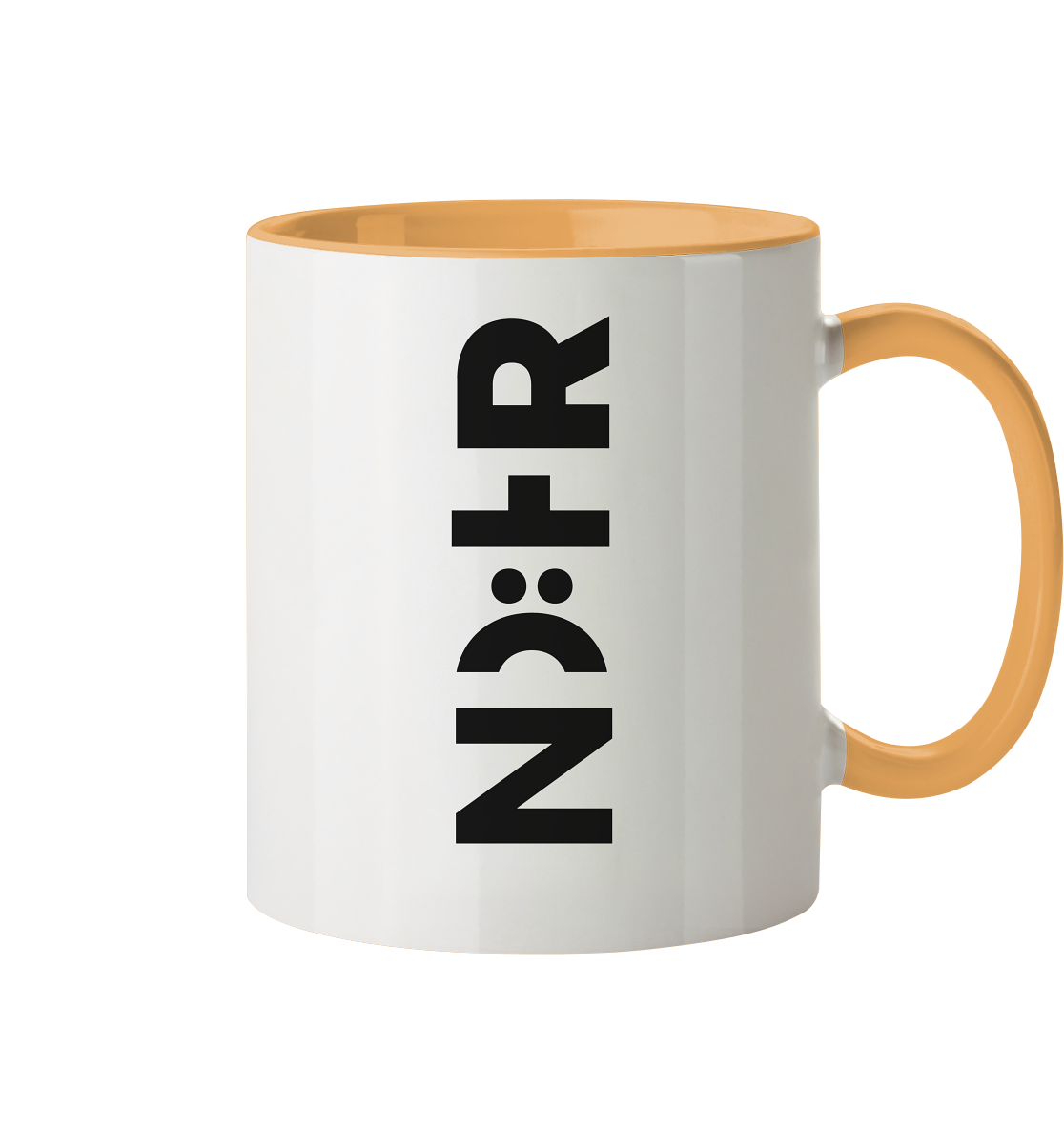 Die RHÖN in HOCH - Tasse zweifarbig