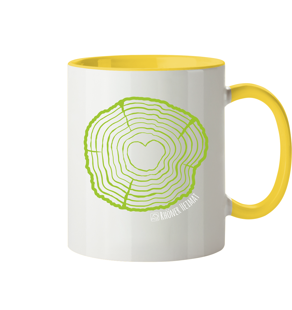 RHÖNER BAUMSCHEIBE - Tasse zweifarbig