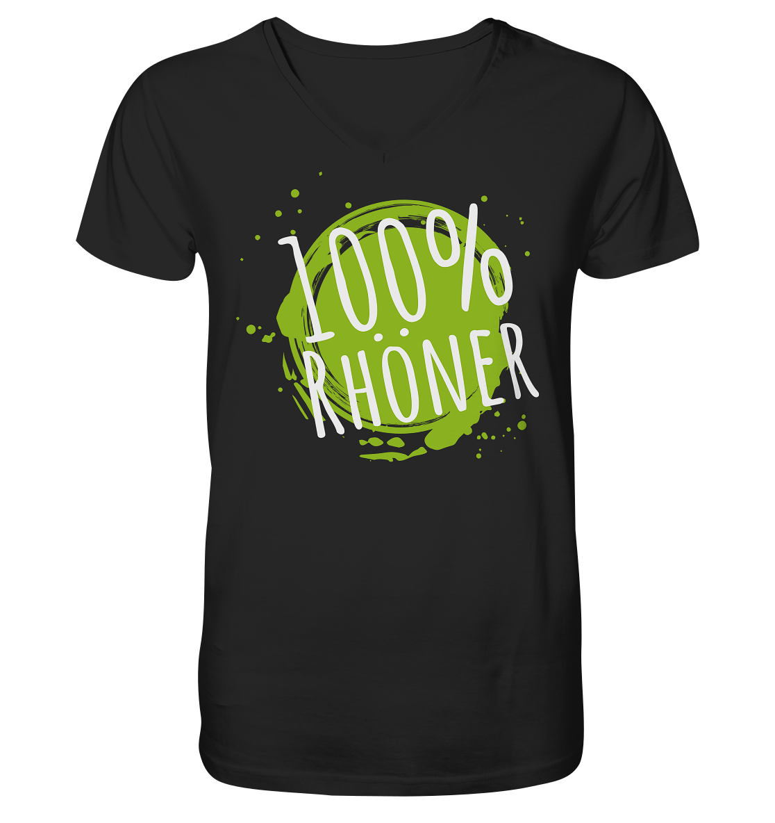 100% RHÖNER - V-Neck Shirt