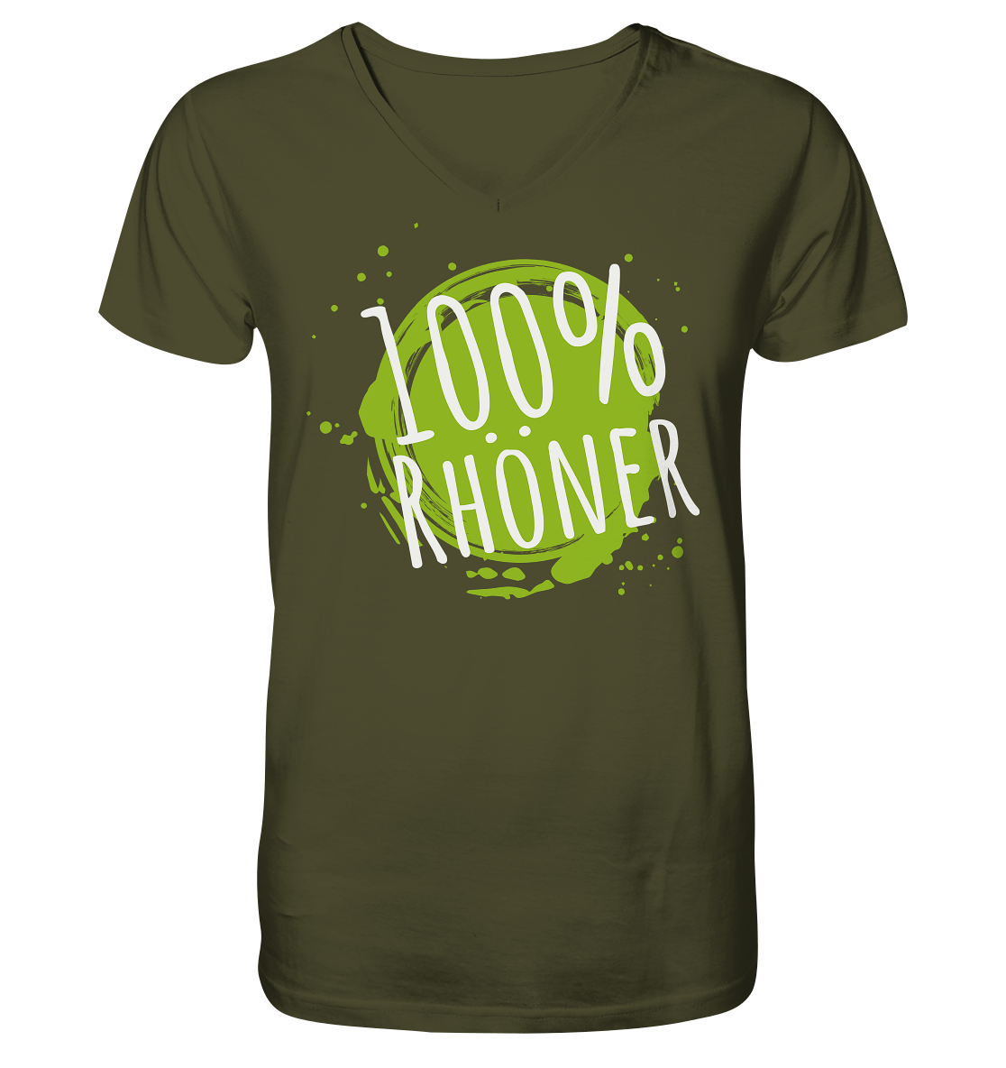 100% RHÖNER - V-Neck Shirt