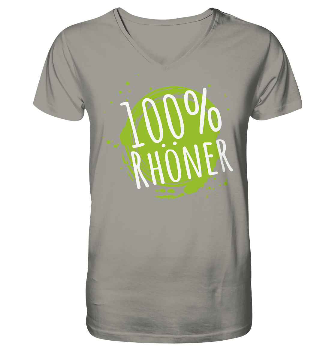 100% RHÖNER - V-Neck Shirt