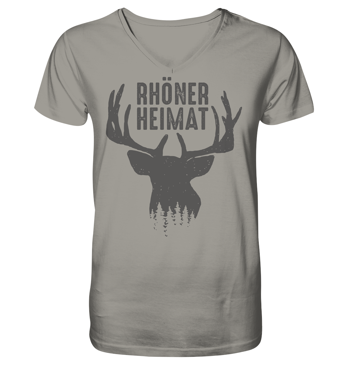 RHÖN HIRSCH - V-Neck Shirt
