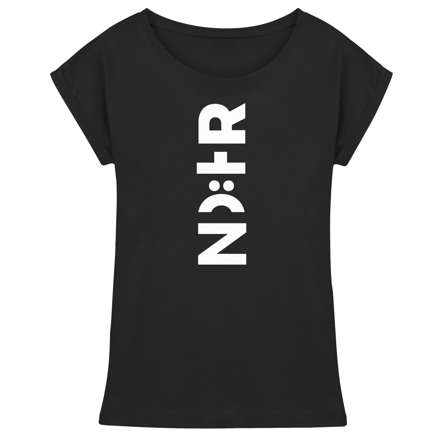 Die RHÖN in HOCH - Womens Extended Shoulder T-Shirt