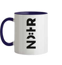 Die RHÖN in HOCH - Tasse zweifarbig