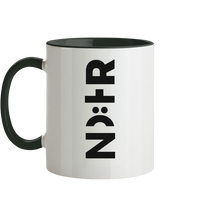 Die RHÖN in HOCH - Tasse zweifarbig