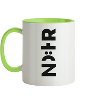 Die RHÖN in HOCH - Tasse zweifarbig