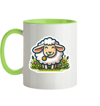HAPPY SHEEP - Tasse zweifarbig