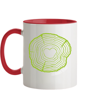RHÖNER BAUMSCHEIBE - Tasse zweifarbig