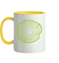 RHÖNER BAUMSCHEIBE - Tasse zweifarbig