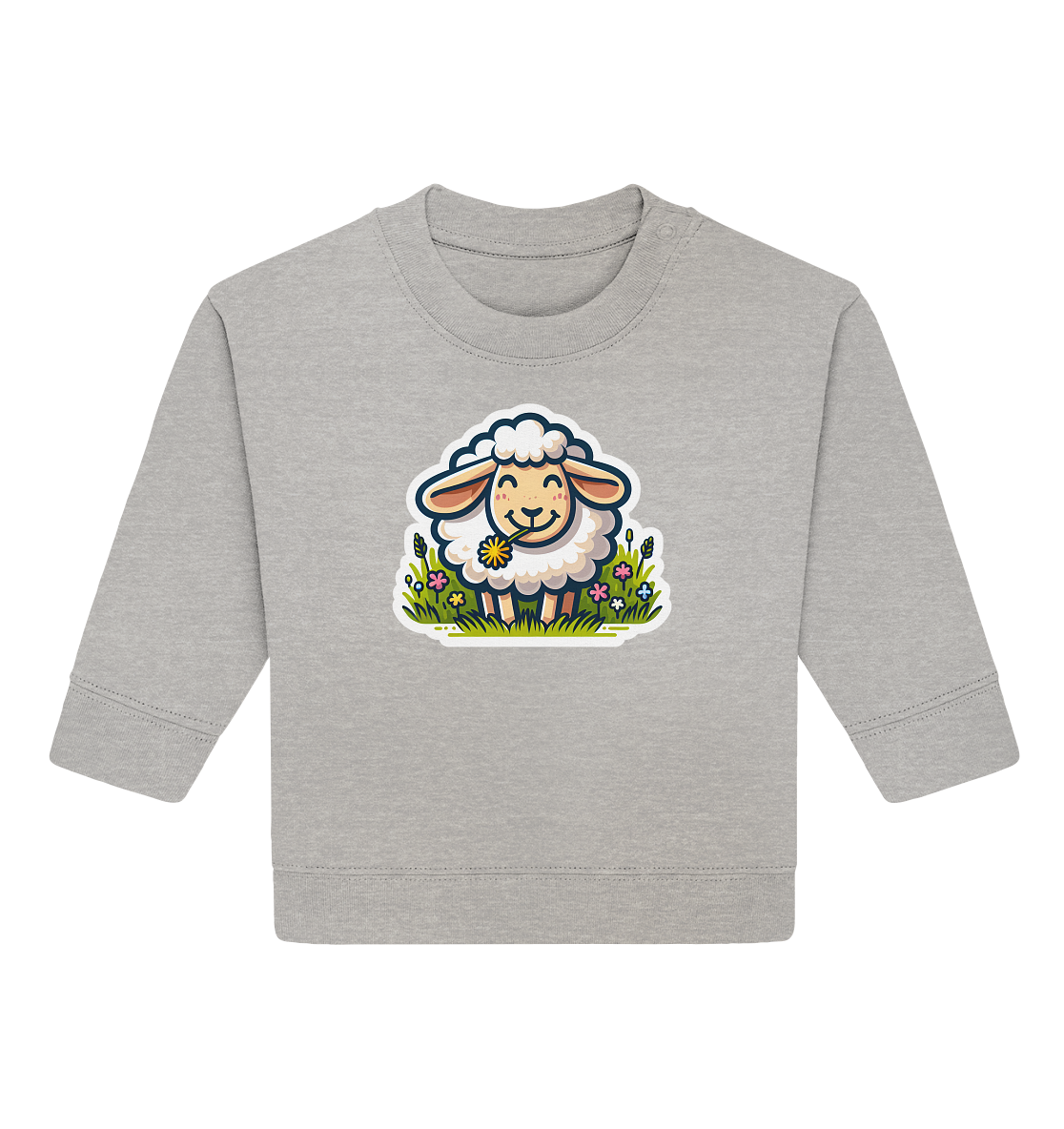 HAPPY SHEEP - Baby Organic Sweatshirt