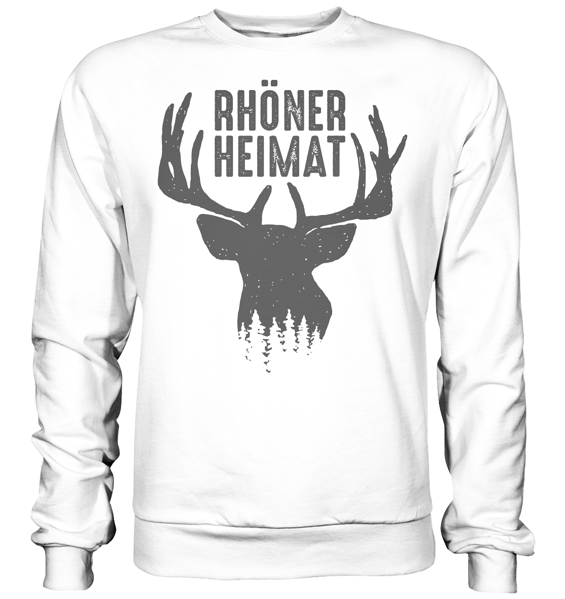 RHÖN HIRSCH - Basic Sweatshirt